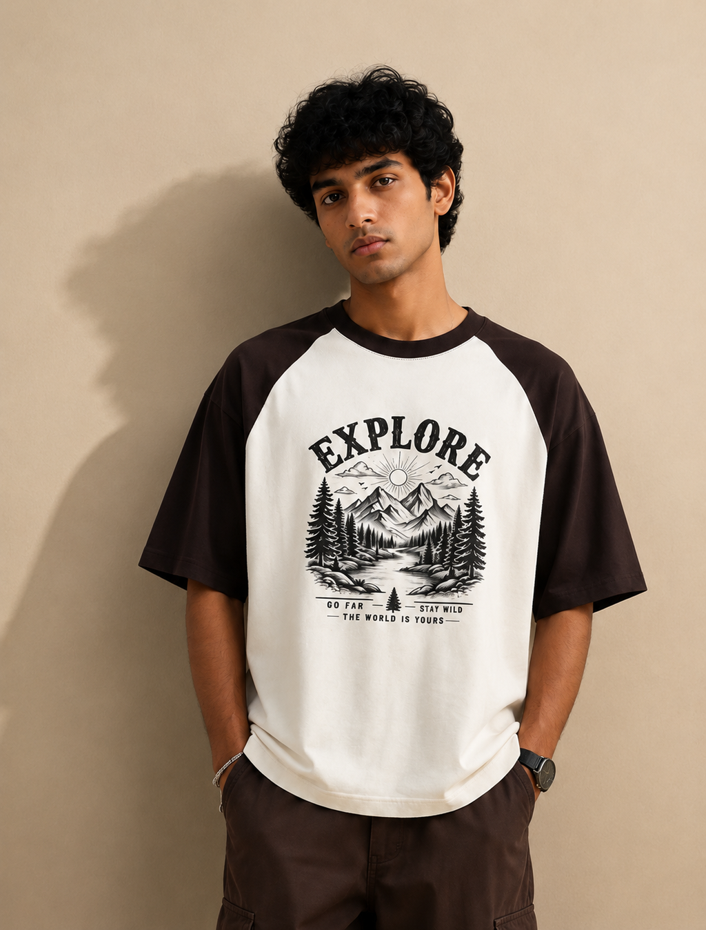 Explore Adventure Raglan T-Shirt