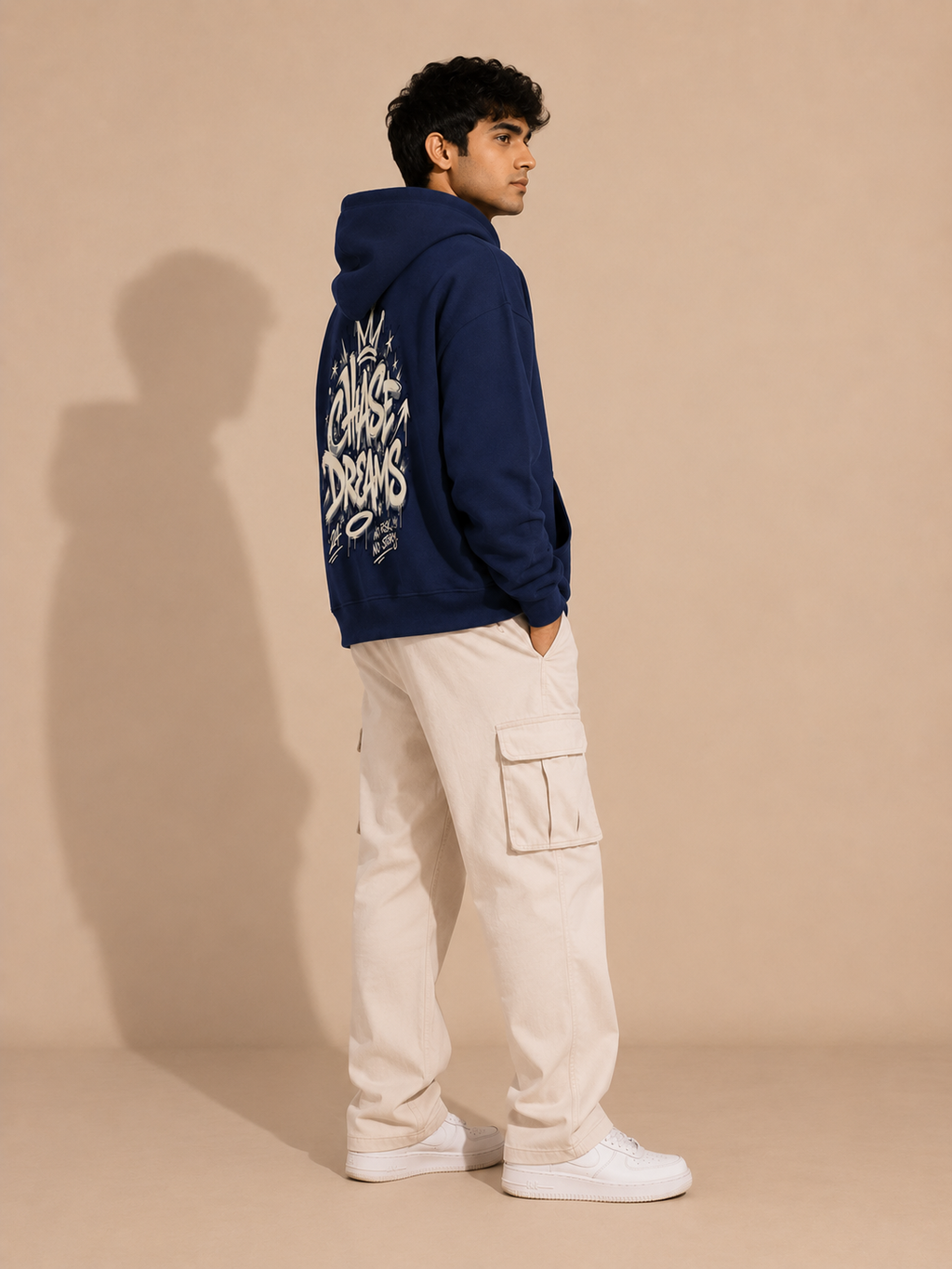 Chase Dreams Graphic Pullover Hoodie