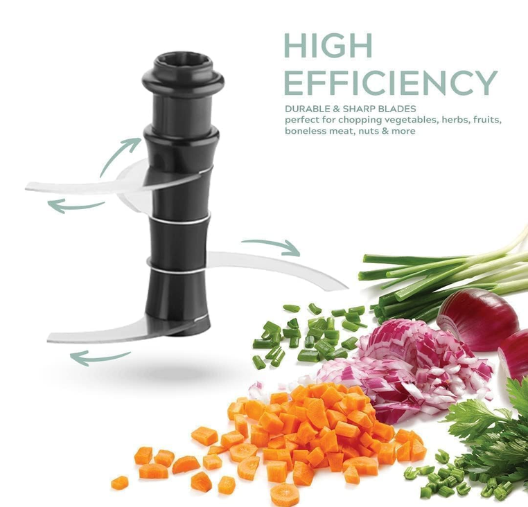 Easy Vegetables Cutter 1000ml (Onion, Tamato, Garlic, Chillies)